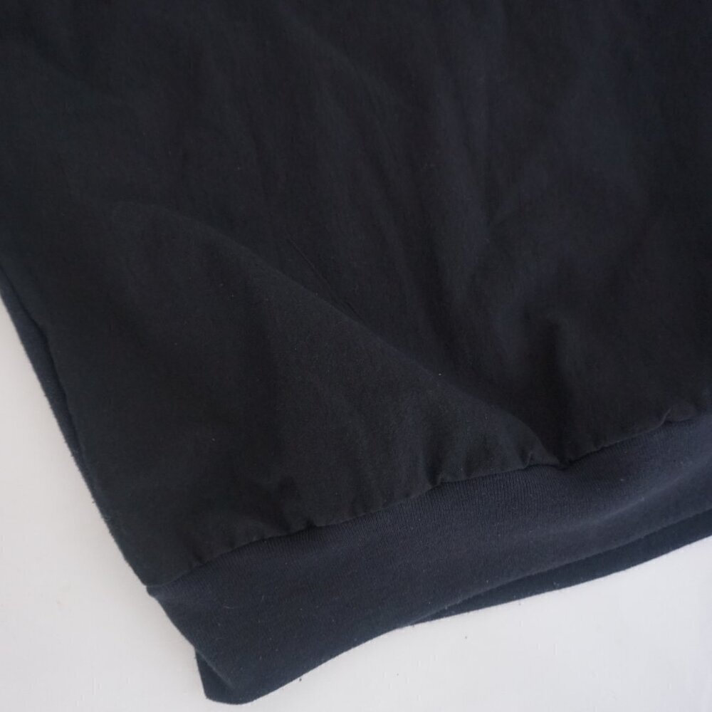 Vintage '90S Black Brooks Active Sportswear Long Sleeve Lightweight Sweater L - Picture 7 of 11
